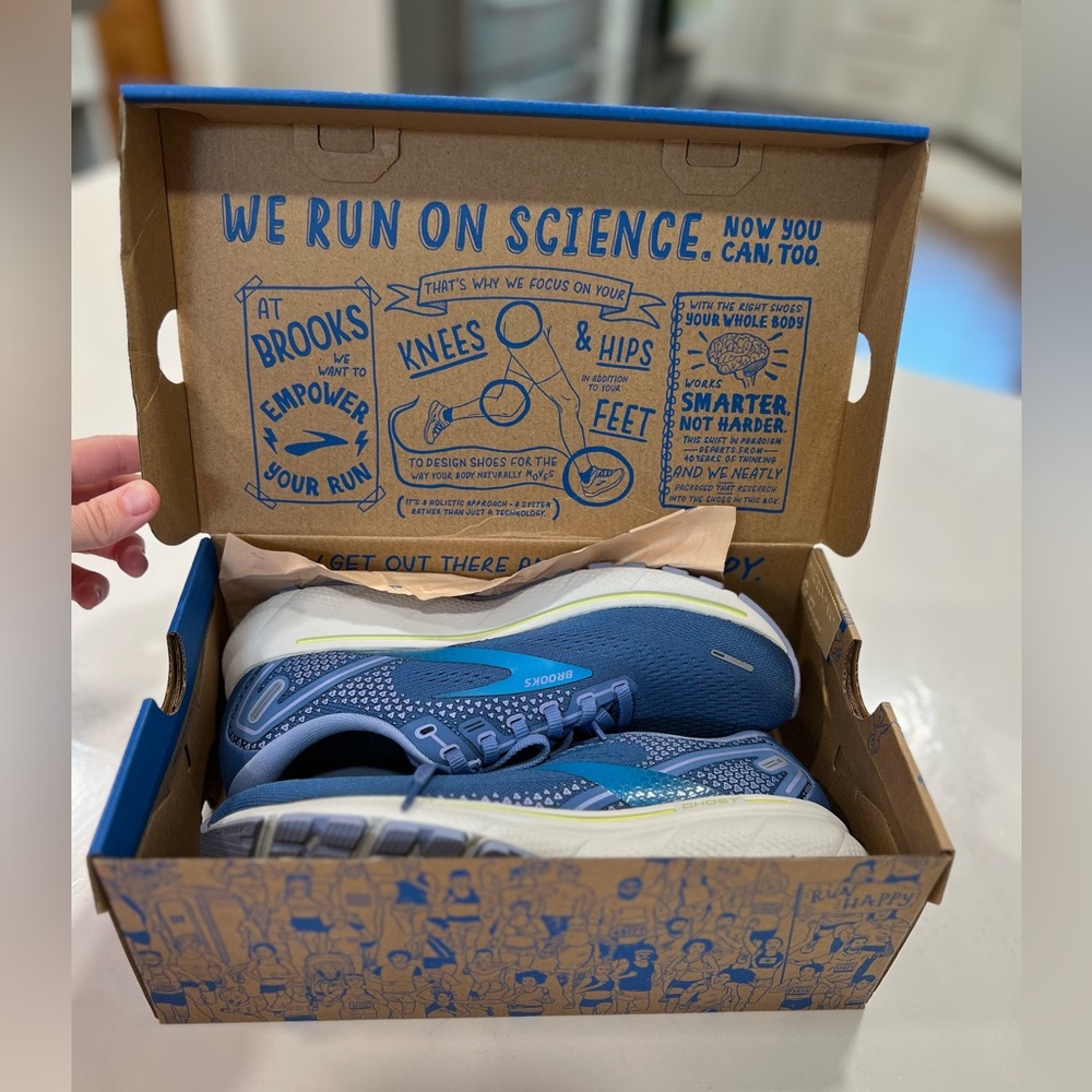 Brooks Ghost 14 Women's Fitness Workout Running Shoes Size 8.5 with box - Picture 6 of 12